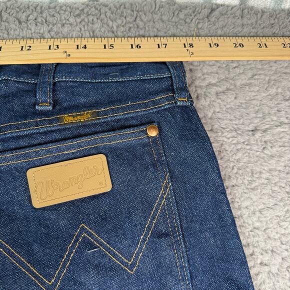 Vintage Wrangler Jeans Mens 35x30 Blue Cowboy Cut Western Denim Work 936 - Picture 6 of 10